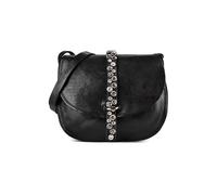 Campomaggi Linda Bolsa de hombro Piel natural 22 cm negro