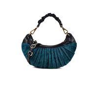 Campomaggi Luna Bolsa de hombro S 35.5 cm azul petróleo