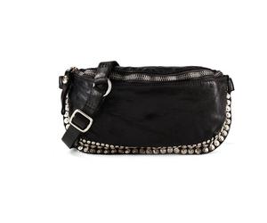 Campomaggi Michela Riñonera Piel 26 cm negro