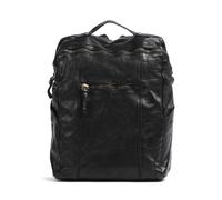 Campomaggi Mochila negro, cuero, mujer, 14L