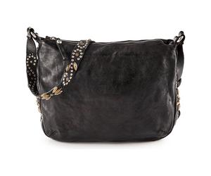 Campomaggi Nada Bolsa de hombro Piel 32 cm negro