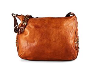 Campomaggi Nada Bolsa de hombro Piel natural 32 cm marrón