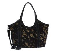 CAMPOMAGGI Nemesi Shopping Bag Cioccolato + Oro + T / Nero