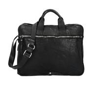 Campomaggi Noce Maletín Piel 38 cm negro