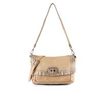 Campomaggi Orchidea Bolsa de hombro Piel 24 cm beige