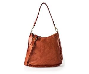 Campomaggi Siria Bolsa de hombro Piel 27.5 cm marrón