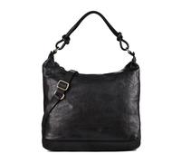 Campomaggi Vittoria Bolsa de hombro L Piel natural 40 cm negro