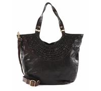 CAMPOMAGGI Woven Leather Bags Shopping Bag Moro