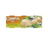 Campos - Atún en aceite de oliva | pack 3x65g