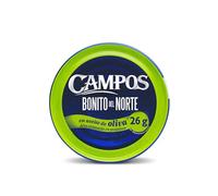 Campos, Conserva de bonito del norte en aceite de oliva - 160 gr. (Paquete de 6)