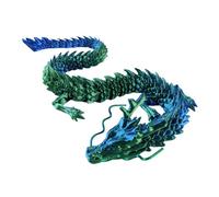 Campsie Dragón Articulado Realista, Figura De Dragón Articulada Impresa En, Regalos Manualidades, Juguete para Niños Y Niñas, Figura De Mano Creativa Adorno De Coche