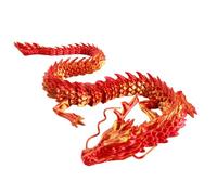 Campsie Juguetes Dragón Impresos En, Dragón Articulado Realista, Figura De Dragón Articulada Impresa En, Regalos Manualidades, Juguetes para Niños Y Niñas, Figura De Mano Creativa Adorno De Coche