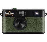 CampSnap Cámara compacta digital sin pantalla - Memoria para 2000 fotos - 8M píxeles - Batería recargable - Vintage - Verde