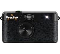 CampSnap - Cámara Digital compacta sin Pantalla para 2000 Fotos, 8 m, batería Recargable, Vintage, Color Negro