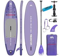 CampSup Aqua Marina Coral Night Fade - Tabla de surf hinchable para principiantes, juego completo de tabla de surf de remo, edición limitada