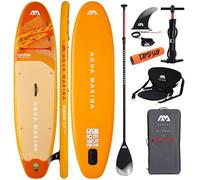 CampSup Aqua Marina Fusion 10'10" Before Sunset 2026 + Asiento para kayak - Tabla de SUP inflable para principiantes - Juego completo - Edición Limitada