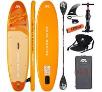 CampSup Aqua Marina Fusion Before Sunset 2026 Combo - Tabla de SUP inflable multiusos para principiantes - Kit completo - Edición limitada