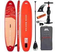 CampSup Aqua Marina Monster Sky Glider 2026 - Tabla de SUP inflable multiusos para principiantes - Kit completo - Edición limitada - Rojo