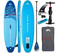 CampSup Aqua Marina Vapor 10'4" Aqua Splash 2026 + Tabla de SUP inflable para principiantes - Juego completo - Edición Limitada Azul