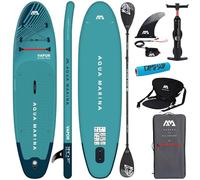 CampSup Aqua Marina Vapor 10'4" Combo - Tabla de SUP inflable para principiantes - Juego completo - Edición Limitada Azul
