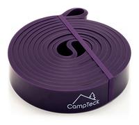 CampTeck Banda Elastica Resistencia para Estiramiento Gimnasia, Ballet, Yoga, Aeróbicos, Entrenamiento, Pilates, Pull up, Levantamiento de Pesas, Flexibilidad, etc. - Púrpura, Ancho (2.1 cm)