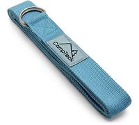 CampTeck U6823 Cinta Yoga Anillo D Poliéster Ajustable Yoga Strap de Estiramiento para Posturas, Flexibilidad, Alineación, Resistencia para Pilates, Yoga, Fitness y Ejercicio - 243cm