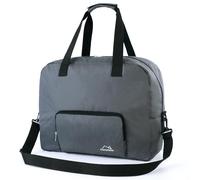 CampTeck U7333 Cabin Bag, Bolsa Viaje Unisex Pequeña, Mochila Viaje Cabina Avion con Correa para el Hombro, Adecuado para EasyJet (45 x 36 x 20 cm - 32 L) - Gris