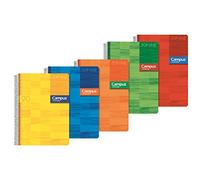 Campus - Bloc A4 Espiral Tapa Polipropileno Milimetrado Pack 5 unidades
