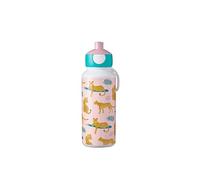 Mepal - Drinking Bottle Pop-up Campus - Drinking Bottle - Leak Proof Drink Bottle For School - BPA-free & Dishwasher Safe - 400 ml - Leopard,