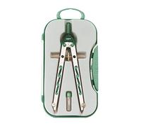 Campus College - Material Escolar - Compás BK-308 - Compás Escolar de Precisión con Adaptador Universal Color Verde