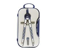 Campus College - Material Escolar - Compás BK-308 - Compás Escolar de Precisión con Adaptador Universal Color Azul