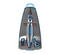 Campus College - Material Escolar - Compás BK-510 - Compás Escolar de Precisión con Adaptador Universal Color Azul