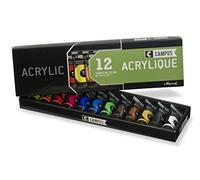 Campus Set de 12 tubos acrílico 21 ml