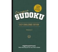 Campus Sudoku: Easy Challenge Edition (Volume 2): Relaxing Large-Print Sudoku Puzzles for Adults | One Puzzle per Page, Beginner-Friendly | Carefully ... for Clarity, Focus, and Brain-Boosting Fun!