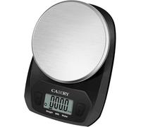 CAMRY Báscula de cocina digital Báscula de alimentos de tamaño pequeño 5KGS/11lb, pantalla LCD, lb:oz/g fl oz/ml(negro)