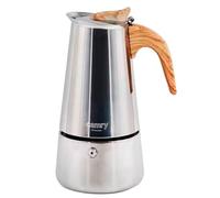 CAMRY Cafetera de inducción para café aromático, inducción de alta calidad, de acero inoxidable, para todo tipo de fuegos, 450 ml para 7-8 tazas