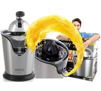 Camry CR-4006 Exprimidor Electrico para Naranjas de Acero Inoxidable, Libre de BPA, 500W