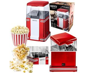 Camry CR 4480 Palomitero Máquina Hacer Palomitas Maiz Pop-Corn, Diseño Retro Estilo Vintage Rojo