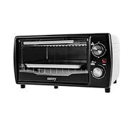 Camry CR 6016 Horno Eléctrico de Sobremesa 9 Litros, Mini Horno, Calentadores de Cuarzo, Acero Inoxidable, Bandeja de migas, Temporizador, 1400W