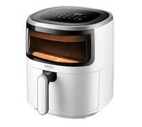 CAMRY CR 6313 Freidora de aire caliente 5L, 12 programas, tecnología de convección, 2000 W, cocina saludable con mínima grasa, rango de temperatura 80-200 °C, ventana, panel táctil LED, color blanco