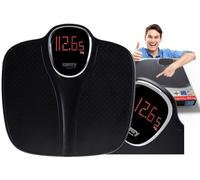 Camry CR 8171b Badezimmergewicht bis zu 180 kg, Badezimmerwaage, Personenwaage, Digitalwaage, schwarz