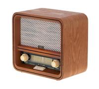 Camry CR1188 Radio Retro Am/FM, Bluetooth, Sintonizador de Frecuencia Manual, Puerto USB, Carcasa Madera Diseño Vintage