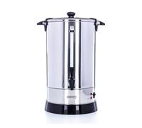 Camry cr1259 dispensador bebidas calientes, olla eléctrica conservas, 20l, grifo, acero inox., hervidor, vino caliente, 160, plata