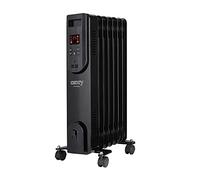Camry CR7812 Calentador de Aceite Eléctrico con Pantalla LED Control Remoto 7 Varillas 3 Niveles de Calentamiento 600W / 900W / 1500W
