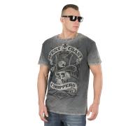 §Camsieta West Coast Choppers Cash Only Negro-Gris§