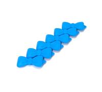 Camtiac Perros de Pasador de Pelo 6 Unidades Color Azul Claro 44