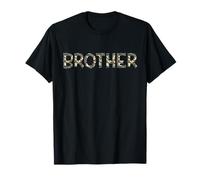 Camuflaje Brother Camo Hunting a Juego para cumpleaños y Familia Camiseta