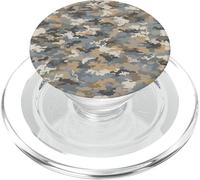 Camuflaje de Caza Natural de Camuflaje de Piel de Piedra en Paisaje rocoso PopSockets PopGrip para MagSafe