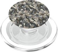 Camuflaje de Caza Natural de Camuflaje de Piel de Piedra en Paisaje rocoso PopSockets PopGrip para MagSafe