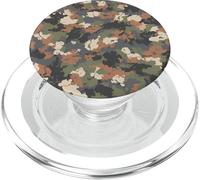 Camuflaje de Caza Natural de Camuflaje de Piel de Piedra en Paisaje rocoso PopSockets PopGrip para MagSafe